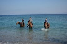 Horse riding on the Beach, Rhodes