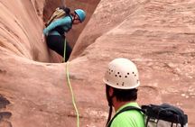Private 3/4 Day Canyoneering Tour in Moab