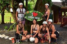Ocean View Zip Line + Horseback Riding & Natural Pool Combo