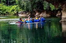 Xunantunich, Cave tubing and Ziplining from Belize City 