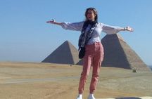 Private Half-Day Tour to Giza Pyramids & Sphinx Entry Cheops & Camel Ride