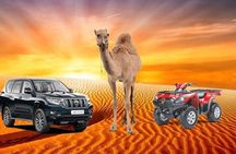 Desert Safari with Dune Bashing and Unlimited 4 course Barbecue Dinner