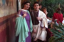 Pompei tour with a 2000 years roman dinner