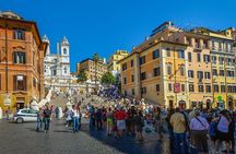 Rome city walking tour spanish steps Trevi Fountain Piazza Navona
