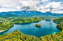 Postojna cave, Predjama castle and Lake bled from Ljubljana