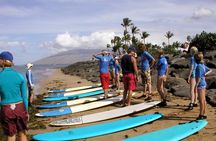Maui Surf Instruction 101 at Kalama Beach in Kihei