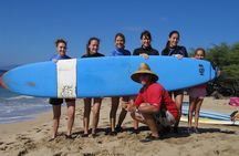 Maui Surf Instruction 101 at Kalama Beach in Kihei