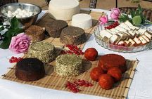 Private day tour from Vilnius to goat Cheese farm and Kernave historical capital