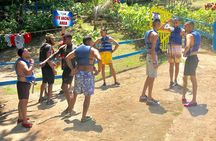 Explore Montego bay Jamaica toMartha Brae Rafting &Blue Hole Tour