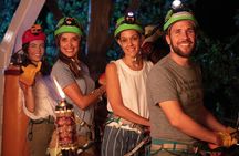 Night Ziplines & UTV Adventure + Mexican Parrillada