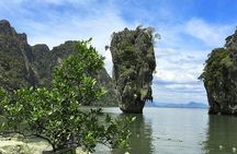 James Bond, Panak and Hong Island Trip + 2 Canoeing By Big Boat From Phuket 
