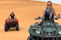 Evening Desert Safari with Quad Bike, Dune Bashing, Entertainments, BBQ Dinner
