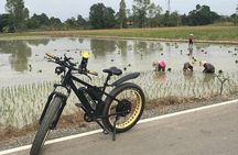 Full-day E-bike adventure Ping River and Nam Phrae (flat-hilly, GUIDED)
