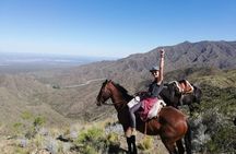  Horseback riding and roast in the mountains of Mendoza