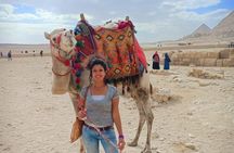 Explore Giza Pyramids & Sphinx with a camel trip