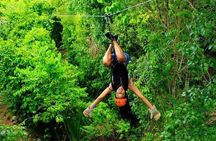 Extreme Experience From Cancun (Atv Shared, Zipline and Cenote) 