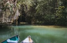 Cave Canoeing at Barton Creek Cave 