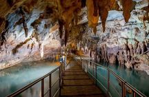 Cave of Lakes,Cog Railway, Kalavrita Village, Corinth Canal Private Tour