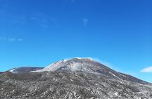 Hiking at 2900m on Mount Etna