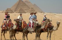 Private Tour to Giza Pyramids, & the National Museum & Old Coptic city & Bazaar