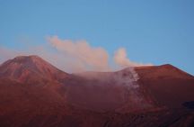 Hiking at 2900m on Mount Etna