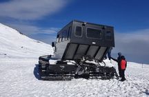 Hiking at 2900m on Mount Etna