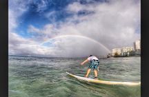 Surf Lessons in Hawaii Paddle Assisted 