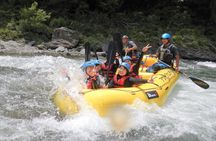 Local half past 12 meeting, rafting tour half day (3 hours)
