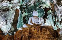 Guided Tour to Visit Marble Mountain,Lady Buddha Statue& Monkey Mountain by Jeep