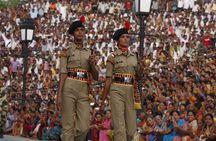 Flag Lowering Ceremony at Attari from Amritsar