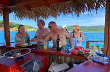 East End Private Floating Tiki Bar Getaway plus Transportation