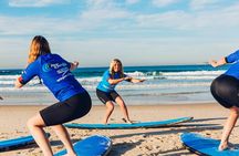 Surfing Lesson in Lennox Head