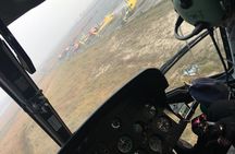 Landing Helicopter at Annapurna base camp from Pokhara tour
