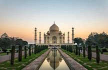 Taj Mahal Sunrise Same Day by Car