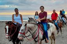 Jacó beach horseback riding experience 