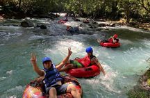 Tubing in Rio Celeste