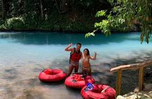 Tubing in Rio Celeste