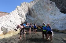Santorini Sea Caves Kayak Trip with Snorkeling & Picnic