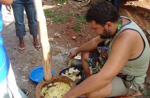 Kumasi kejetia central market tour & Traditional Local cooking food classs