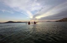 Kayaking to the island Prvić