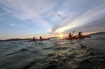 Kayaking to the island Prvić