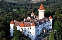 Private day trip from Prague to Konopiště castle and Hluboka Castle