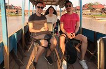 Sunset tour of Kampong Phluk stilts home village on the Tonle Sap