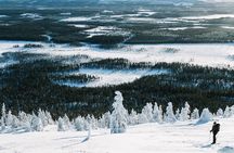 Guided Wilderness Skiing Tour In Pyhätunturi
