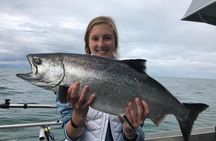 Ketchikan salmon and halibut fishing charter