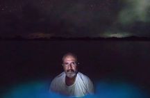 Bioluminescence paddling in kayak or SUP