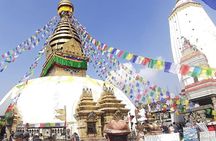 Swayambhunath Buddhist Stupa Hiking from Thamel, Kathmandu