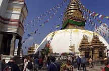 Swayambhunath Buddhist Stupa Hiking from Thamel, Kathmandu
