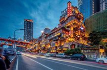 Chongqing City Private Night Tour with Hot Pot Dinner