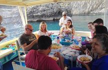 Capri Fishing Excursion with Snorkeling and Lunch from Sorrento